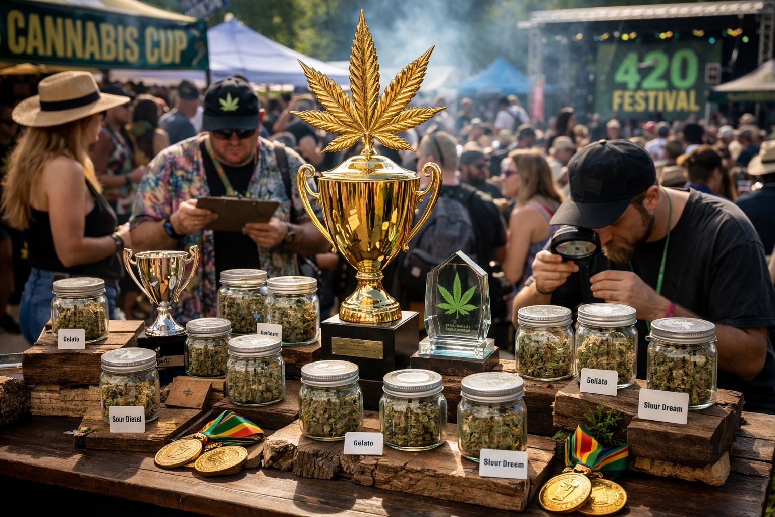 Najbardziej prestiżowe festiwale konopne i konkursy marihuany, które zmieniają branżę cannabis