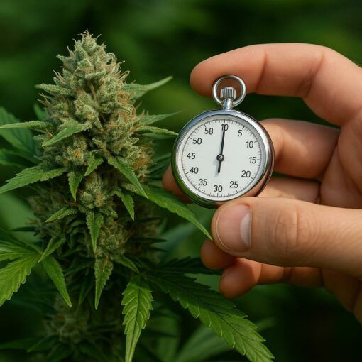 Odpowiedni czas zbiorów marihuany