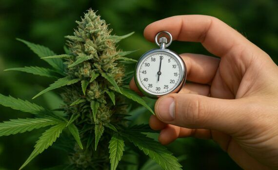 Odpowiedni czas zbiorów marihuany