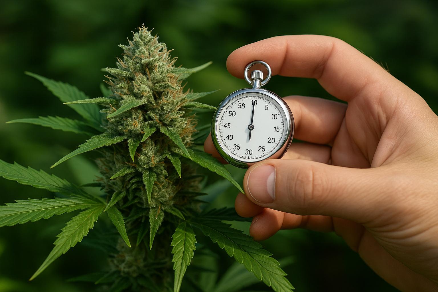 Jak kilka dni różnicy przy zbiorze marihuany zmienia jej moc i efekt