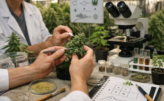 Tworzenie nowych odmian marihuany